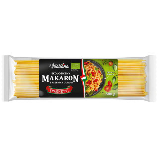 Makaron (Semolinowy) Spaghetti BIO 500g | VITALIANA - Ekochatka