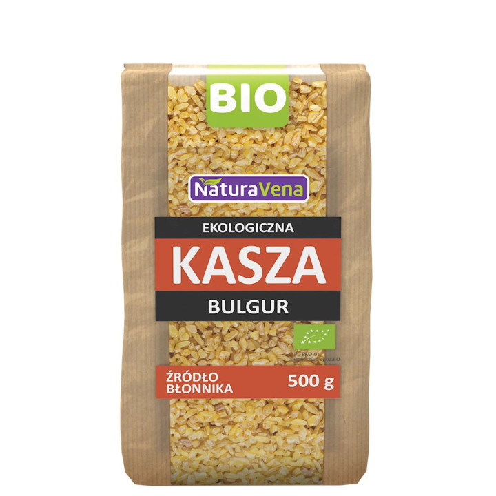 Kasza Bulgur BIO 500g | NATURAVENA - Ekochatka