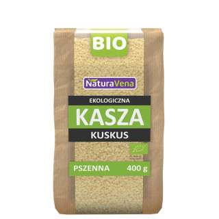 Kasza Kuskus Razowy BIO 400g | NATURAVENA - Ekochatka
