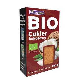 Cukier Kokosowy BIO 200g | NATURAVENA - Ekochatka