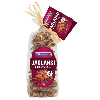 Ciastka Jaglanki z Daktylami 175g | NATURAVENA - Ekochatka