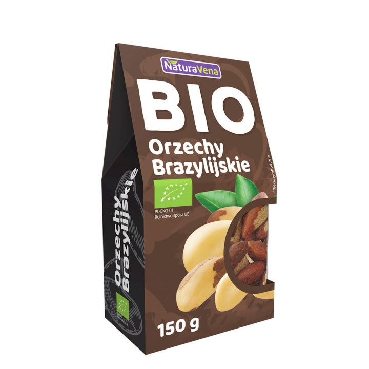 Orzechy Brazylijskie BIO 150g | NATURAVENA - Ekochatka