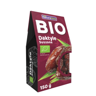 Daktyle Suszone Bezglutenowe BIO 150g | NATURAVENA - Ekochatka