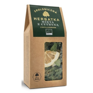 Herbatka Liofilizowana Mięta z Cytryną BIO 25g | DARY NATURY - herbatki - Ekochatka