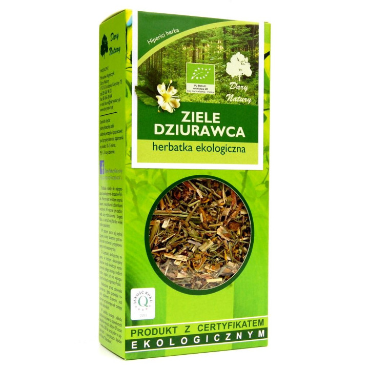 Herbatka Ziele Dziurawca BIO 50g | DARY NATURY - herbatki - Ekochatka