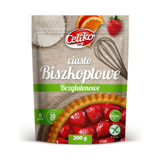 Mieszanka do Wypieku Ciasta Biszkoptowego Bezglutenowa 200g | CELIKO - Ekochatka
