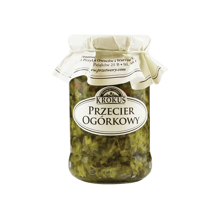 Przecier Ogórkowy 340g | KROKUS - Ekochatka