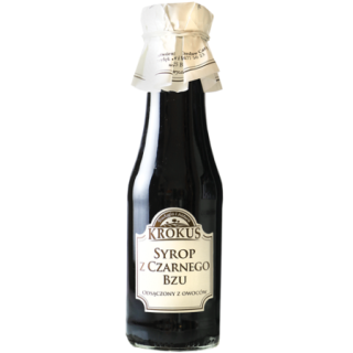 Syrop z Czarnego Bzu Bezglutenowy 355g (280ml) | KROKUS - Ekochatka