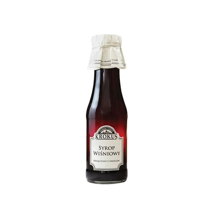 Syrop Wiśniowy Bezglutenowy 355g (280ml) | KROKUS - Ekochatka