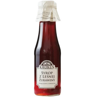 Syrop z Leśnej Żurawiny 355g (280ml) | KROKUS - Ekochatka