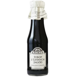 Syrop Jagodowy Bezglutenowy 355g (280ml) | KROKUS - Ekochatka