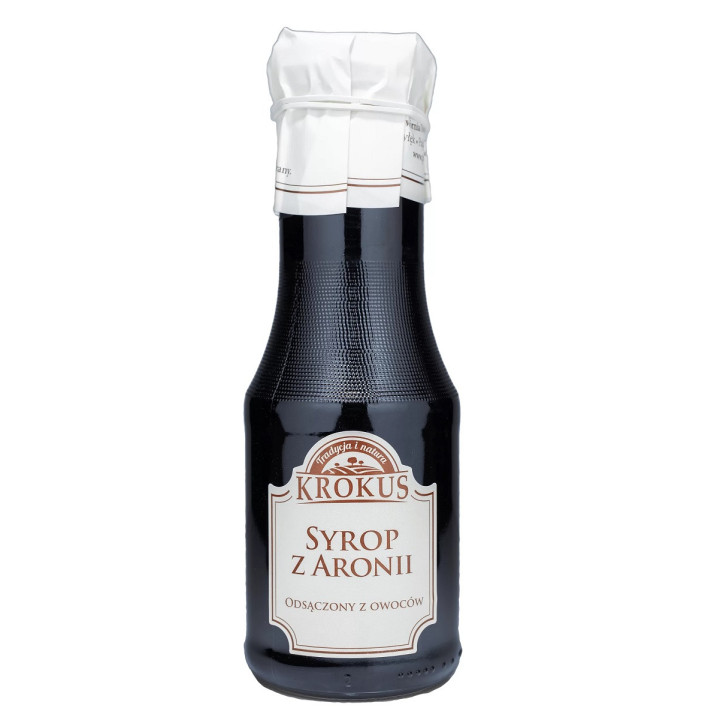 Syrop z Aronii 375g (300ml) | KROKUS - Ekochatka