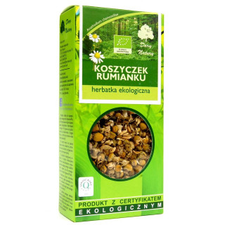 Herbatka Koszyczek Rumianku BIO 25g | DARY NATURY - herbatki - Ekochatka