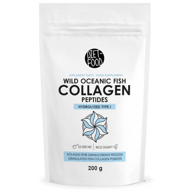 Kolagen Rybi w Proszku 200g | DIET-FOOD - Ekochatka