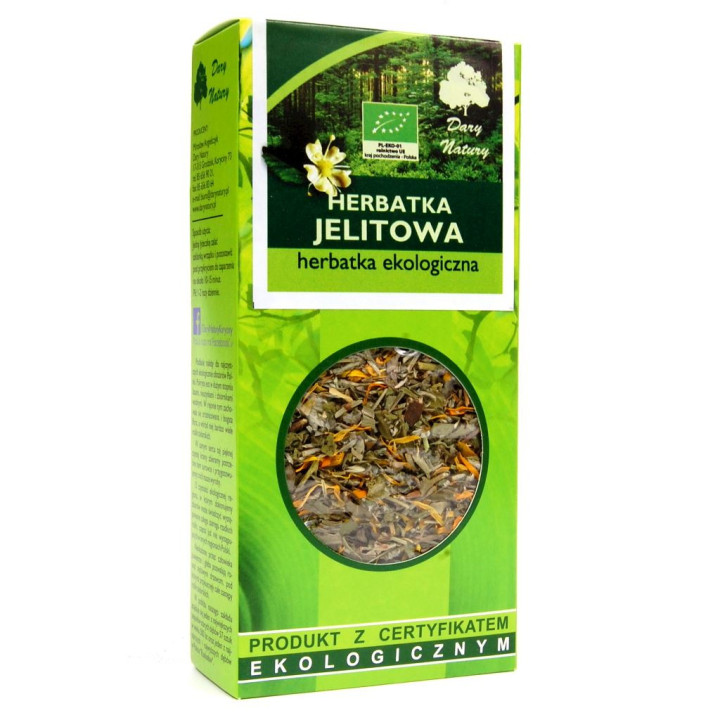 Herbatka Jelitowa BIO 50g | DARY NATURY - herbatki - Ekochatka