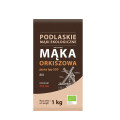 Mąka Orkiszowa Jasna Typ 550 BIO 1 kg - BIO Life (mąki Podlaskie)
