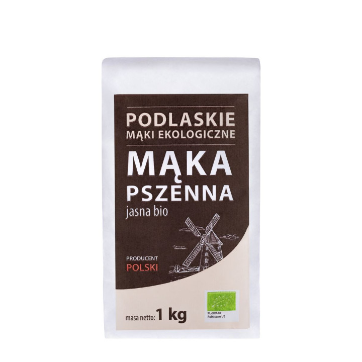 Mąka Pszenna Jasna Typ 550 BIO 1kg | BIO LIFE - Ekochatka