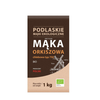 Mąka Orkiszowa Chlebowa Typ 750 BIO 1kg | BIO LIFE - Ekochatka