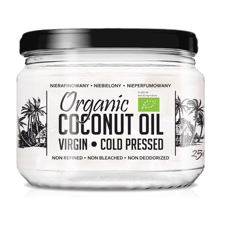 Olej Kokosowy Virgin BIO 250ml | DIET-FOOD - Ekochatka
