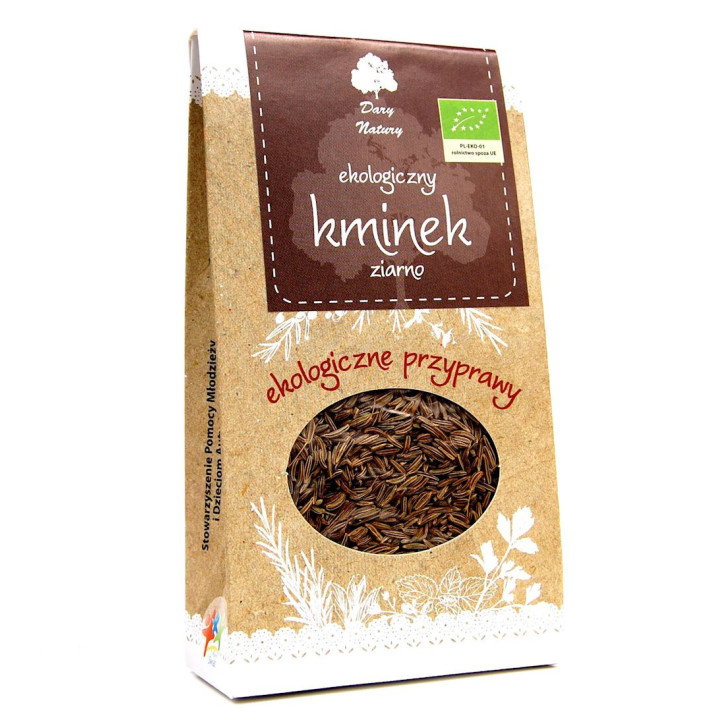 Kminek Ziarno BIO 60g | DARY NATURY - przyprawy i zioła - Ekochatka