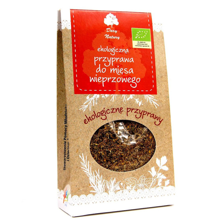 Przyprawa do Mięsa Wieprzowego BIO 40g | DARY NATURY - przyprawy i zioła - Ekochatka