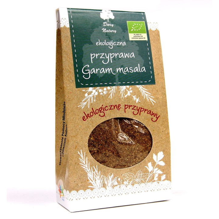 Przyprawa Garam Masala BIO 60g | DARY NATURY - przyprawy i zioła - Ekochatka