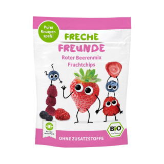 Owoce Jagodowe Liofilizowane dla Dzieci Bezglutenowe BIO 10g | FRECHE FREUNDE - Ekochatka