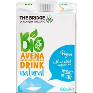 Napój Owsiany bez Dodatku Cukrów BIO 500ml | THE BRIDGE - Ekochatka