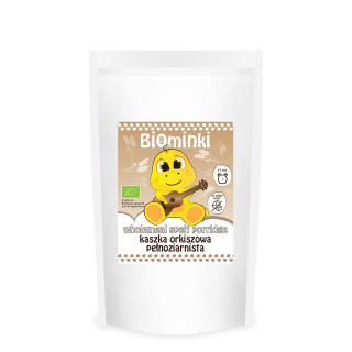 Kaszka Manna Orkiszowa Pełnoziarnista bez Dodatku Cukrów BIO 200g | BIOMINKI - Ekochatka