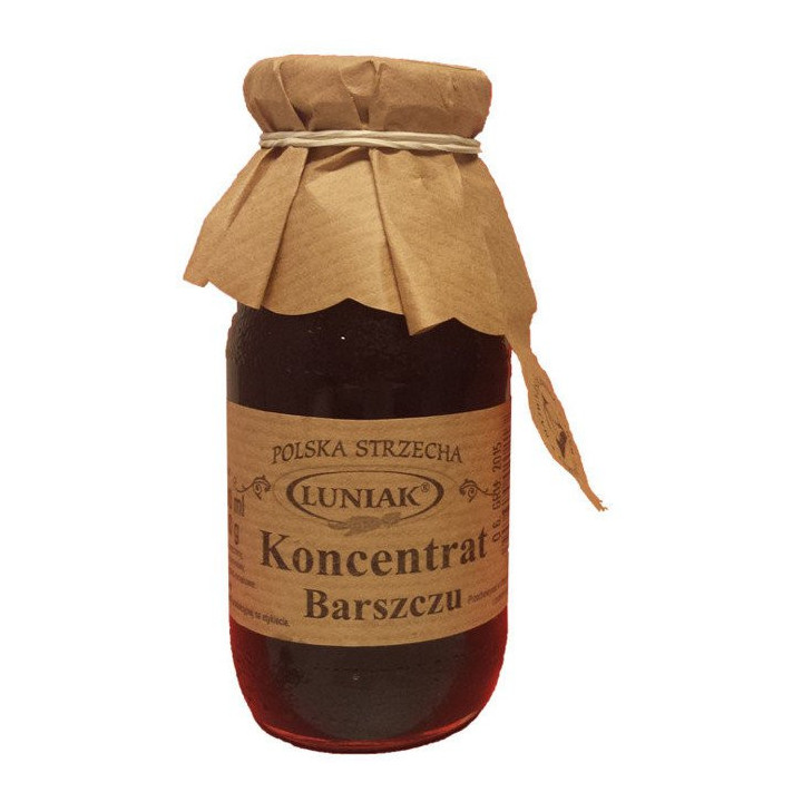 Barszcz Czerwony Koncentrat 250ml | LUNIAK - Ekochatka