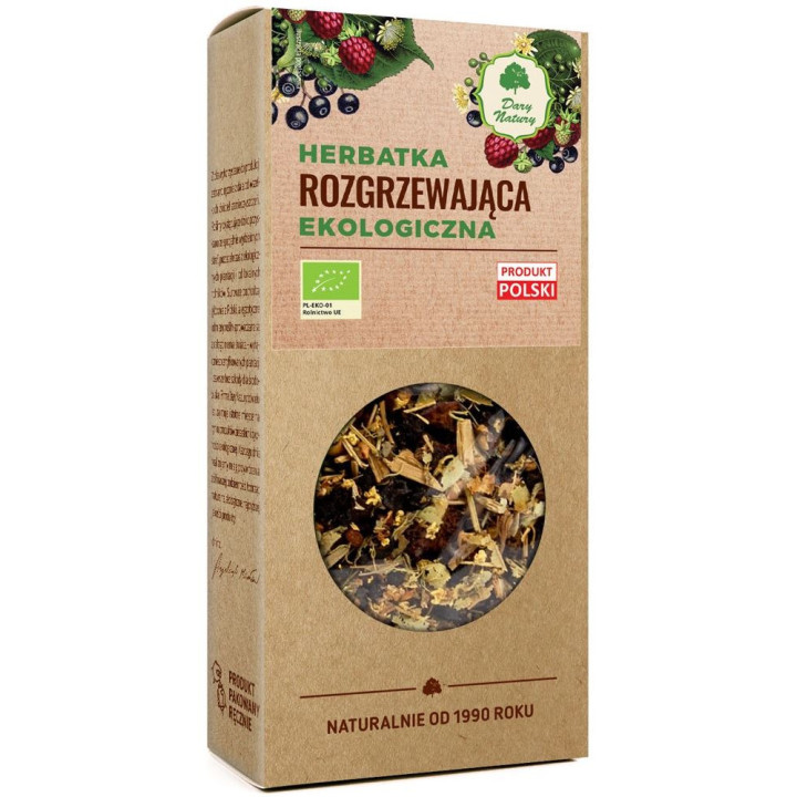 Herbatka Rozgrzewająca BIO 50g | DARY NATURY - herbatki - Ekochatka