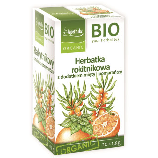 Herbatka Rokitnikowa z Miętą i Pomarańczą BIO (20x1,8g) 36g | APOTHEKE - Ekochatka