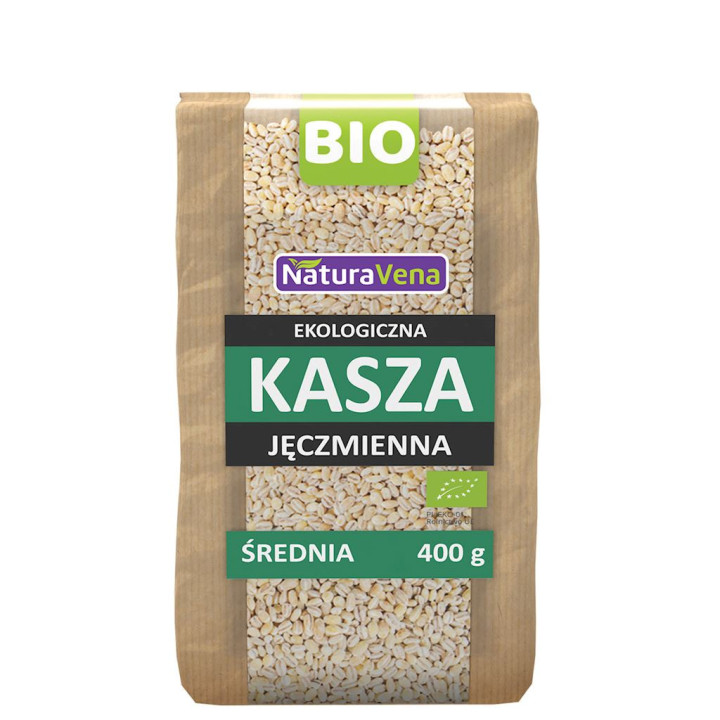 Kasza Jęczmienna BIO 400g | NATURAVENA - Ekochatka