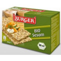 Pieczywo Chrupkie Błonnikowe Żytnie Razowe z Sezamem BIO 250 g - Burger