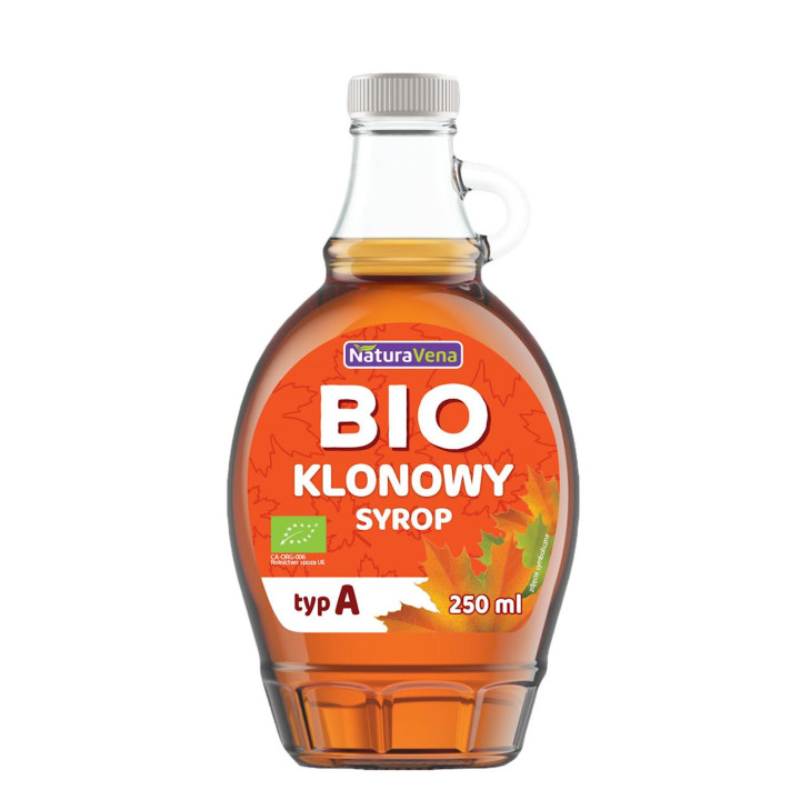 Syrop Klonowy Bezglutenowy BIO 330g (250ml) | NATURAVENA - Ekochatka
