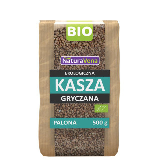Kasza Gryczana Palona BIO 500g | NATURAVENA - Ekochatka
