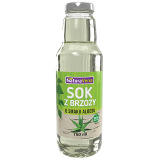 Sok z Brzozy z Kawałkami Aloesu 750ml | NATURAVENA - Ekochatka