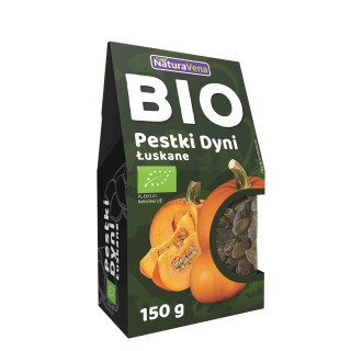 Pestki Dyni Ciemnozielone BIO 150g | NATURAVENA - Ekochatka