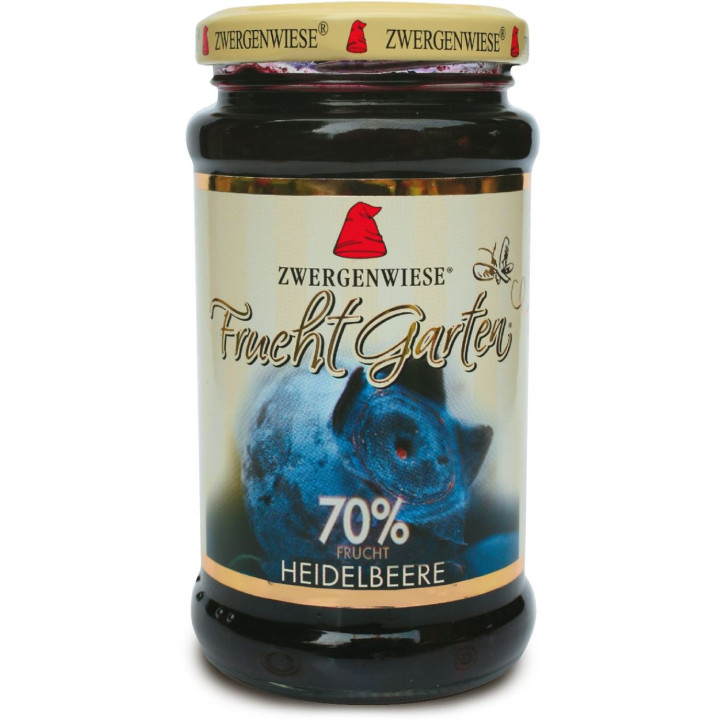 Mus Jagodowy (70 % Owoców) Bezglutenowy BIO 225g | ZWERGENWIESE - Ekochatka