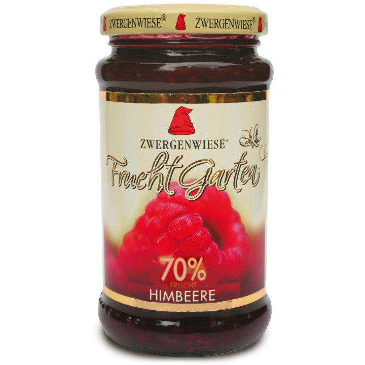 Mus Malinowy (70 % Owoców) Bezglutenowy BIO 225g | ZWERGENWIESE - Ekochatka