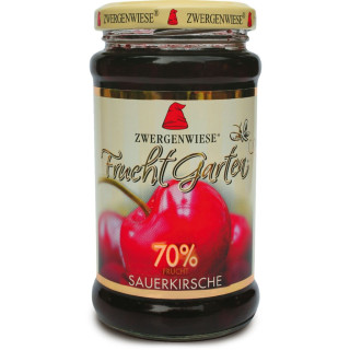 Mus Wiśniowy (70 % Owoców) Bezglutenowy BIO 225g | ZWERGENWIESE - Ekochatka