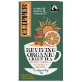 Herbata Zielona z Acerolą, Guaraną i Matchą "ożywienie" Fair Trade (20 x 2 g) BIO 40 g - Clipper
