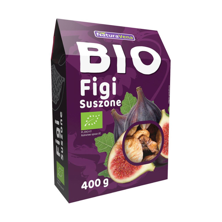 Figi Suszone BIO 400g | NATURAVENA - Ekochatka