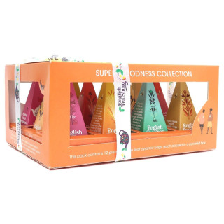 Kolekcja Herbatek Owocowo Ziołowych BIO Piramidki (Super Goodness 6 Sm | ENGLISH TEA SHOP ORGANIC - Ekochatka