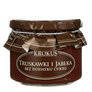 Truskawki i Jabłka bez Dodatku Cukrów 310g | KROKUS - Ekochatka
