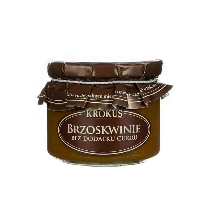 Brzoskwinie bez Dodatku Cukrów 310g | KROKUS - Ekochatka