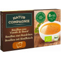 Bulion - Kostki Wołowe bez Dodatku Cukrów (8 x 12 g) BIO 96 g - Natur Compagnie