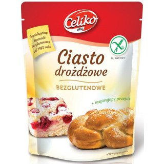 Mieszanka do Wypieku Ciasta Drożdżowego Bezglutenowa 200g | CELIKO - Ekochatka
