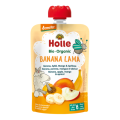 Mus Bananowa Lama (banan - Jabłko - Mango - Morela) bez Dodatku Cukrów Bezglutenowa od 6 Miesiąca Demeter BIO 100 g - Holle