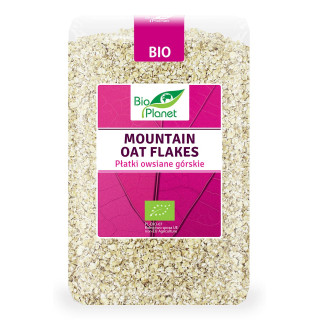 Płatki Owsiane Górskie BIO 1kg | BIO PLANET - Ekochatka